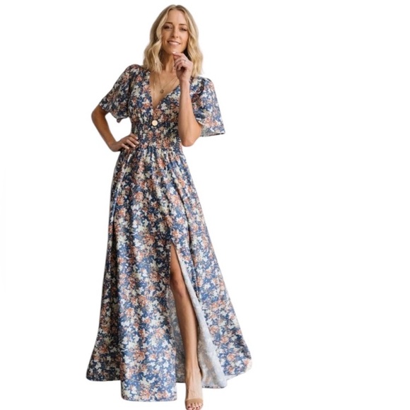 Baltic Born Dresses & Skirts - Baltic Born Verona Floral Maxi Dress